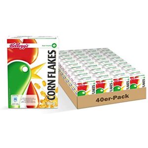 Kellogg's Corn Flakes de Kellogg 24g (Pack de 40 x 24g) - Publicité Kellogg's Corn Flakes de Kellogg 24g (Pack de 40 x 24g) - Publicité