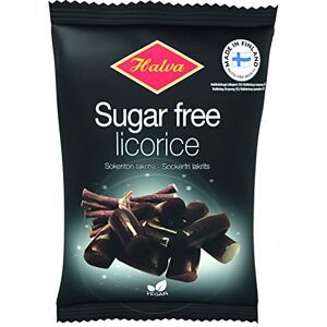 Halva Réglisse finlandaise sans sucre 90 g x 1 - Publicité Halva Réglisse finlandaise sans sucre 90 g x 1 - Publicité