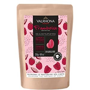 Valrhona - Inspiration Framboise - Raspberry - 250g - Chocolate beans - Publicité Valrhona - Inspiration Framboise - Raspberry - 250g - Chocolate beans - Publicité
