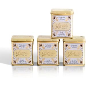 Pastiglie Leone Leone depuis 1857 – Petite Boîte en métal Pastilles Leone Assorties Rafraîchissantes Bonbons Assortis Sans Gluten et Végans 4 Petites Boîtes en métal de 30g (4 x 30g) - Publicité Pastiglie Leone Leone depuis 1857 – Petite Boîte en métal Pastilles Leone Assorties Rafraîchissantes Bonbons Assortis Sans Gluten et Végans 4 Petites Boîtes en métal de 30g (4 x 30g) - Publicité