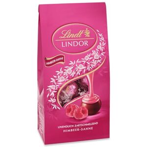 Lindt Sachet de chocolat Lindor Framboise 137 g Boules avec remplissage infini fondu Cadeau au chocolat - Publicité Lindt Sachet de chocolat Lindor Framboise 137 g Boules avec remplissage infini fondu Cadeau au chocolat - Publicité