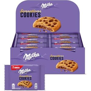 Biscuits Milka - Cœur de Chocolat - Lot de 24 sachets - Publicité Biscuits Milka - Cœur de Chocolat - Lot de 24 sachets - Publicité
