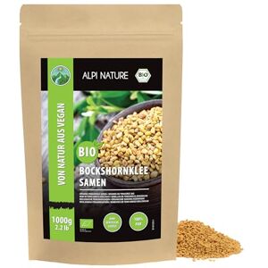 Alpi Nature Fenugrec Graine BIO 1kg, bio Graines de Fenugrec Entières pour la Cuisine - Publicité Alpi Nature Fenugrec Graine BIO 1kg, bio Graines de Fenugrec Entières pour la Cuisine - Publicité