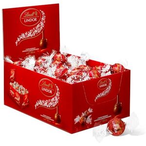 Lindt Présentoir LINDOR Chocolat au Lait Coeur Fondant, 750g - Publicité Lindt Présentoir LINDOR Chocolat au Lait Coeur Fondant, 750g - Publicité