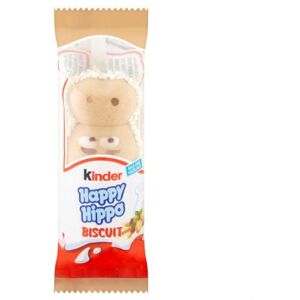 Kinder Happy Hippo Barrette Biscuit aux Noisettes - Croquante et Crémeuse - Publicité Kinder Happy Hippo Barrette Biscuit aux Noisettes - Croquante et Crémeuse - Publicité