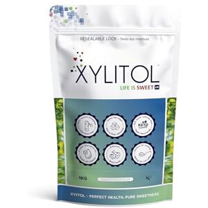 Xylitol Natural Sweetener 1Kg (6x1Kg) - Publicité Xylitol Natural Sweetener 1Kg (6x1Kg) - Publicité