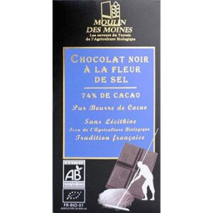 Moulin des Moines CHOCOLAT NOIR FLEUR DE SEL - Publicité Moulin des Moines CHOCOLAT NOIR FLEUR DE SEL - Publicité