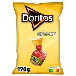 Doritos Tortillas Chips de Maïs Goût Nature, Le paquet de 170g - Publicité Doritos Tortillas Chips de Maïs Goût Nature, Le paquet de 170g - Publicité