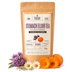 CAMINO DE CABRAS Nº006 STOMACH ELIXIR TEA – Tisane Digestive Sans Théine Tisane Fenouil, Camomille, Reglisse, Menthe Poivrée Digestion, Transit, Detox foie et intestin, Confort Digestif, Relax Thé en Vrac 70g - Publicité CAMINO DE CABRAS Nº006 STOMACH ELIXIR TEA – Tisane Digestive Sans Théine Tisane Fenouil, Camomille, Reglisse, Menthe Poivrée Digestion, Transit, Detox foie et intestin, Confort Digestif, Relax Thé en Vrac 70g - Publicité