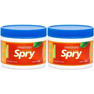 Spry Pastilles à la Cannelle au Xylitol Sans Sucre – Favorisent la Santé Buccale, Stimulent la Salivation, Contre la Mauvaise Haleine – Sans OGM, Sans Gluten, 240 Count (Pack of 2) - Publicité Spry Pastilles à la Cannelle au Xylitol Sans Sucre – Favorisent la Santé Buccale, Stimulent la Salivation, Contre la Mauvaise Haleine – Sans OGM, Sans Gluten, 240 Count (Pack of 2) - Publicité