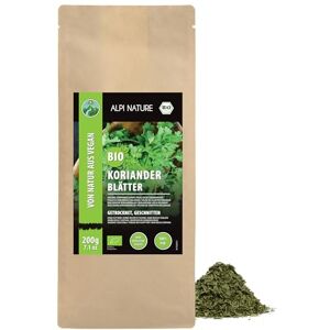 Alpi Nature Feuilles de Coriandre BIO 200g, Feuilles de Coriandre Séchées et Coupées pour la Cuisine - Publicité Alpi Nature Feuilles de Coriandre BIO 200g, Feuilles de Coriandre Séchées et Coupées pour la Cuisine - Publicité