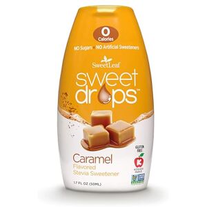 SweetLeaf Sweet Drops Flavored Stevia Sweetener Caramel 1.7 fl.oz - Publicité SweetLeaf Sweet Drops Flavored Stevia Sweetener Caramel 1.7 fl.oz - Publicité