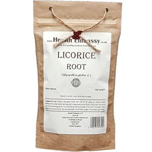 HEALTH EMBASSY Racine de Réglisse Tisane Glycyrrhiza Glabra L Licorice Root (100g) - Publicité HEALTH EMBASSY Racine de Réglisse Tisane Glycyrrhiza Glabra L Licorice Root (100g) - Publicité