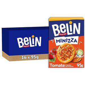 Belin 16 Paquets de Crackers Minizza Tomate 95g A Partager entre Amis ou en Famille pour les Apéros Fabriqué en France Lot de 16x95g - Publicité Belin 16 Paquets de Crackers Minizza Tomate 95g A Partager entre Amis ou en Famille pour les Apéros Fabriqué en France Lot de 16x95g - Publicité