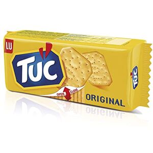 Tuc Crackers Salés Paquet de 100 g Lot de 12 - Publicité Tuc Crackers Salés Paquet de 100 g Lot de 12 - Publicité