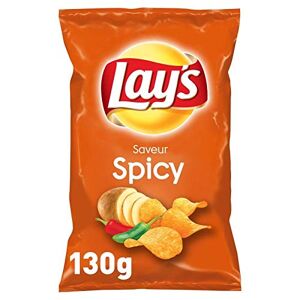 Epicerie salée LAY'S Chips Spicy Le 130G Lot De 2 - Publicité