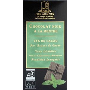 Moulin des Moines CHOCOLAT NOIR/MENTHE 100G - Publicité Moulin des Moines CHOCOLAT NOIR/MENTHE 100G - Publicité