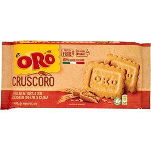 ORO SAIWA cruscoro 400g Italien cassonade biscuits - Publicité ORO SAIWA cruscoro 400g Italien cassonade biscuits - Publicité