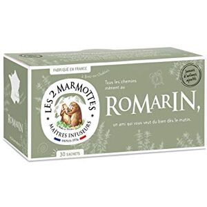 LES 2 MARMOTTES Infusion Romarin Saveurs Méditerranéennes Bien-Être Et Relaxation Gamme Pour Le Plaisir Des Papilles Idéal En Bouillon 30 Sachets Par Boite Made In France 14 - Publicité LES 2 MARMOTTES Infusion Romarin Saveurs Méditerranéennes Bien-Être Et Relaxation Gamme Pour Le Plaisir Des Papilles Idéal En Bouillon 30 Sachets Par Boite Made In France 14 - Publicité