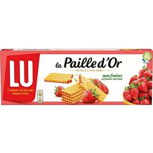 PAILLE D'OR Paille D'Or Fraise Des Bois 170G Lot De 4 - Publicité PAILLE D'OR Paille D'Or Fraise Des Bois 170G Lot De 4 - Publicité