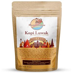Monkey business coffee Café Kopi Luwak sauvage Grains Entiers 5 Kilogrammes (Autres Poids Et Types De Haricots Disponibles) De Source Durable (D'indonésie) - Publicité Monkey business coffee Café Kopi Luwak sauvage Grains Entiers 5 Kilogrammes (Autres Poids Et Types De Haricots Disponibles) De Source Durable (D'indonésie) - Publicité