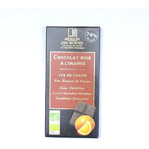 Moulin des Moines Chocolat noir à l'orange 100G - Publicité Moulin des Moines Chocolat noir à l'orange 100G - Publicité