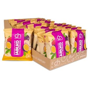 Crispy Natural Chips de Pomme Saveur Fruit de la Passion 24x18g En-cas de Fruits Séchés Naturels Sans Sucre Ajouté Source de Fibres - Publicité Crispy Natural Chips de Pomme Saveur Fruit de la Passion 24x18g En-cas de Fruits Séchés Naturels Sans Sucre Ajouté Source de Fibres - Publicité