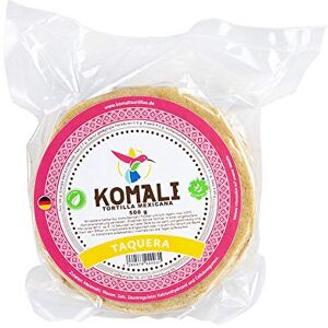 KOMALI Tortilla Mexicana Taquera, Ø 12 cm, 500 g - Publicité KOMALI Tortilla Mexicana Taquera, Ø 12 cm, 500 g - Publicité