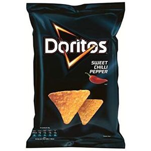 Doritos Tortillas Sweet Chili Pepper 170g (lot de 3) - Publicité Doritos Tortillas Sweet Chili Pepper 170g (lot de 3) - Publicité