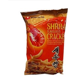 Nongshim Crackers Saveur Crevettes 75g - Publicité Nongshim Crackers Saveur Crevettes 75g - Publicité