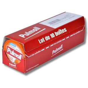 Pulmoll Barquette x10 Format économique Depuis 1946 (Orange) - Publicité Pulmoll Barquette x10 Format économique Depuis 1946 (Orange) - Publicité