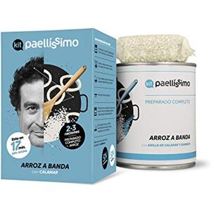 Paellissimo – Kit Préparation Riz pour Paella au Fumet de Poisson, Paella Kit : Riz Bomba Valencia, Épice pour Paella et Fumet de Poisson Conserves Plats Cuisinés Sans Gluten 2-3 Pers. 1 Unité - Publicité Paellissimo – Kit Préparation Riz pour Paella au Fumet de Poisson, Paella Kit : Riz Bomba Valencia, Épice pour Paella et Fumet de Poisson Conserves Plats Cuisinés Sans Gluten 2-3 Pers. 1 Unité - Publicité