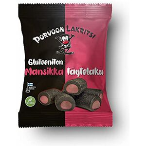 Porvoon Lakritsi Garniture saveur fraise 2 x 150 g Réglisse végétalienne sans gluten - Publicité Porvoon Lakritsi Garniture saveur fraise 2 x 150 g Réglisse végétalienne sans gluten - Publicité