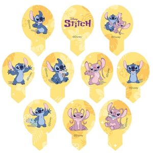 dekora Décorations Comestibles en Azyme Stitch et Angel pour Gâteaux et Cupcakes – Décoration Gâteau Anniversaire Enfant – Sans Gluten – 20 Unités - Publicité dekora Décorations Comestibles en Azyme Stitch et Angel pour Gâteaux et Cupcakes – Décoration Gâteau Anniversaire Enfant – Sans Gluten – 20 Unités - Publicité