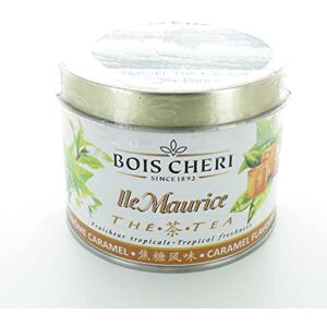 Vaynilla Bois Cheri Thé noir avec fine note de caramel (125 g – thé noir en vrac) dans une boîte de collection nostalgique - Publicité Vaynilla Bois Cheri Thé noir avec fine note de caramel (125 g – thé noir en vrac) dans une boîte de collection nostalgique - Publicité