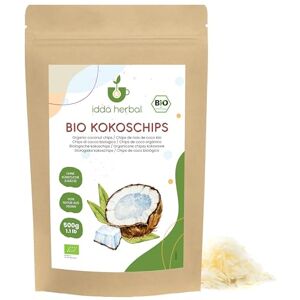 IDDA Herbal Chips de Coco BIO 500g, Chips de Noix de Coco Crues Biologiques non Sucrées, sans Gluten - Publicité IDDA Herbal Chips de Coco BIO 500g, Chips de Noix de Coco Crues Biologiques non Sucrées, sans Gluten - Publicité