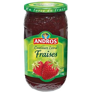genéric ANDROS Confiture Extra À La Fraise 1Kg Quatre Articles - Publicité genéric ANDROS Confiture Extra À La Fraise 1Kg Quatre Articles - Publicité