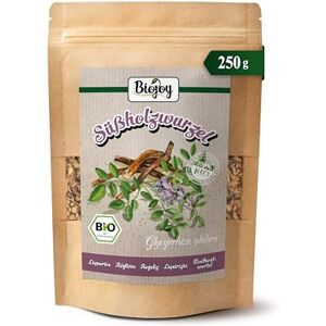 Biojoy Racine de Réglisse BIO (250 g), séchée et coupée, Tisane de Réglisse (Glycyrrhiza glabra) - Publicité Biojoy Racine de Réglisse BIO (250 g), séchée et coupée, Tisane de Réglisse (Glycyrrhiza glabra) - Publicité