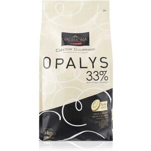 VALRHONA Chocolat Opalys Poids:3 kg - Publicité VALRHONA Chocolat Opalys Poids:3 kg - Publicité