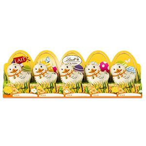 Lindt Barette Mini-moulages POUSSIN Chocolat au Lait Idéal pour Pâques, 5x10g - Publicité Lindt Barette Mini-moulages POUSSIN Chocolat au Lait Idéal pour Pâques, 5x10g - Publicité