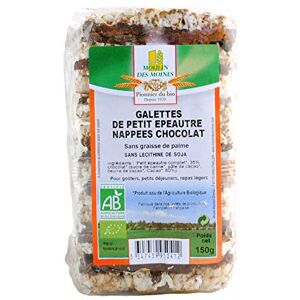 Moulin des Moines Galette De Petit Épeautre Chocolat 150g - Publicité Moulin des Moines Galette De Petit Épeautre Chocolat 150g - Publicité