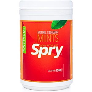 Spry Pastilles à la Cannelle au Xylitol Sans Sucre – Favorisent la Santé Buccale, Stimulent la Salivation, Contre la Mauvaise Haleine – Sans OGM, Sans Gluten, 1200 Count (Pack of 1) - Publicité Spry Pastilles à la Cannelle au Xylitol Sans Sucre – Favorisent la Santé Buccale, Stimulent la Salivation, Contre la Mauvaise Haleine – Sans OGM, Sans Gluten, 1200 Count (Pack of 1) - Publicité