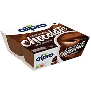 Alpro Dessert soya au chocolat noir À base de soja Végétalien et naturellement sans lactose Riche en calcium et en vitamines 4 x 125 g - Publicité Alpro Dessert soya au chocolat noir À base de soja Végétalien et naturellement sans lactose Riche en calcium et en vitamines 4 x 125 g - Publicité