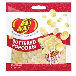 Jelly Belly , Popcorn au Beurre, 70 g - Publicité Jelly Belly , Popcorn au Beurre, 70 g - Publicité