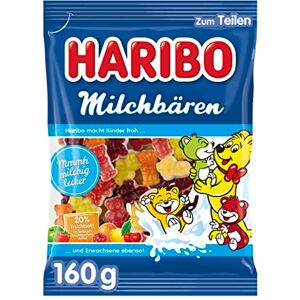HARIBO Bonbon Oursons Au Lait Dragees Bonbons 160 Gramme Total - Publicité HARIBO Bonbon Oursons Au Lait Dragees Bonbons 160 Gramme Total - Publicité