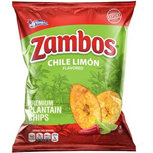 Zambos Chili Lemon Chips de banane goût chili et citron Produit du Honduras 155 Grammes - Publicité Zambos Chili Lemon Chips de banane goût chili et citron Produit du Honduras 155 Grammes - Publicité