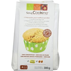 ScrapCooking Préparation Muffins/Cupcakes sans Gluten 300 g Lot de 3 - Publicité ScrapCooking Préparation Muffins/Cupcakes sans Gluten 300 g Lot de 3 - Publicité