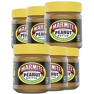 Marmite Crunchy Peanut Butter Jar Rich in Vitamin B & No Added Sugar, 225g (Pack of 6) - Publicité Marmite Crunchy Peanut Butter Jar Rich in Vitamin B & No Added Sugar, 225g (Pack of 6) - Publicité