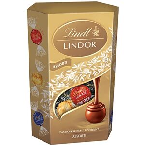 Lindt Lindor Assorti Cornet 200 g Lot de 2 - Publicité Lindt Lindor Assorti Cornet 200 g Lot de 2 - Publicité