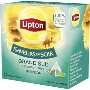 Lipton Saveurs du Soir French Tisane 25 sachets by N/A - Publicité Lipton Saveurs du Soir French Tisane 25 sachets by N/A - Publicité